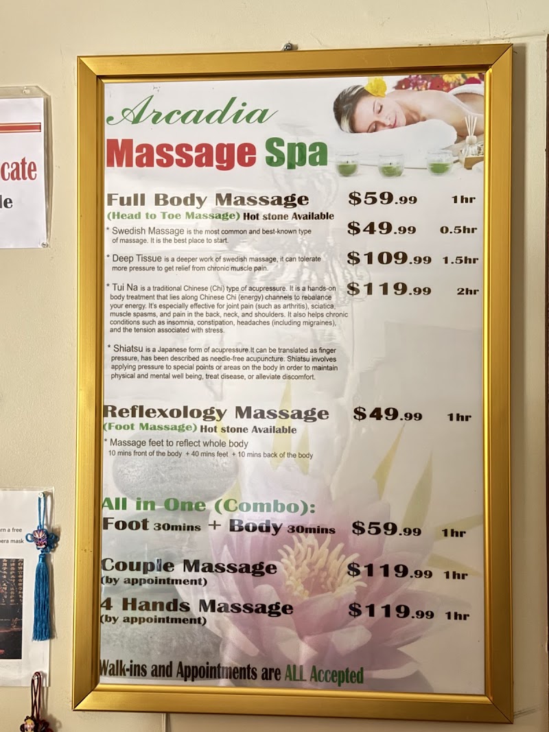 Arcadia Massage Spa, massage spa in Chula Vista, CA, photo 1 of 9